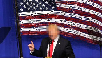 Donald Trump Pixelated