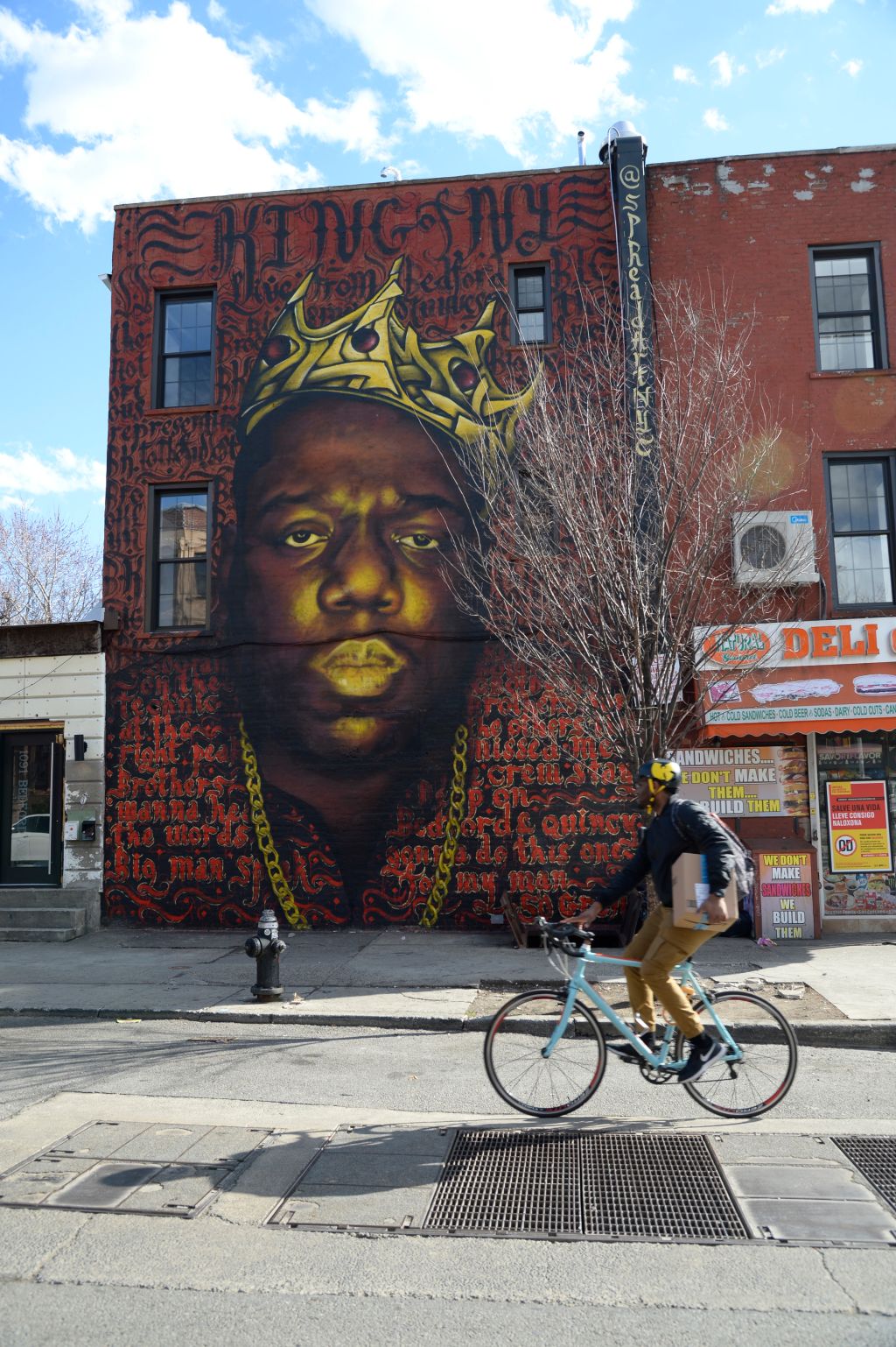 Notorious B.I.G. Mural Being Destroyed By Bed-Stuy Gentrifiers