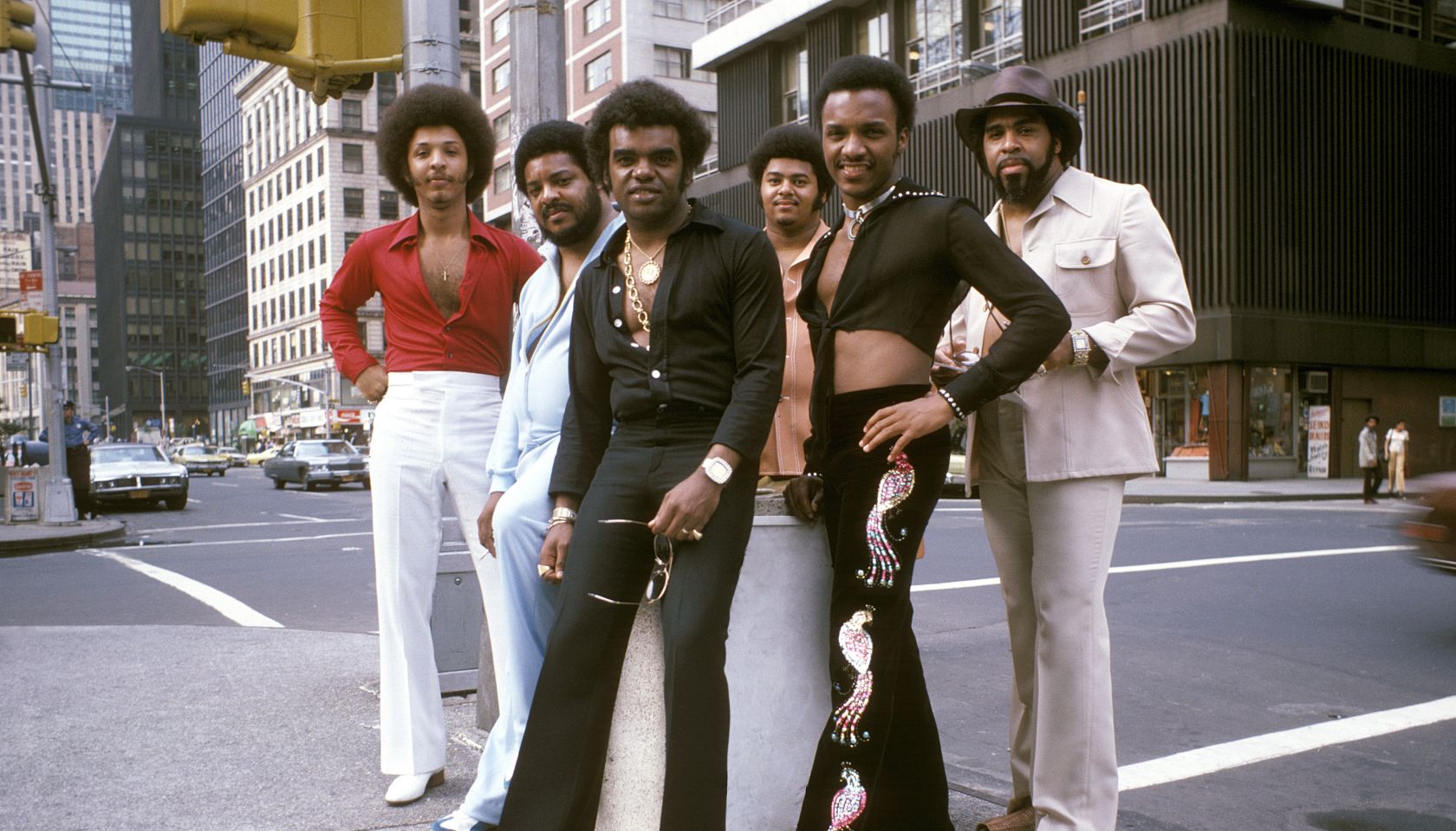 Isley Brothers On New York City Street