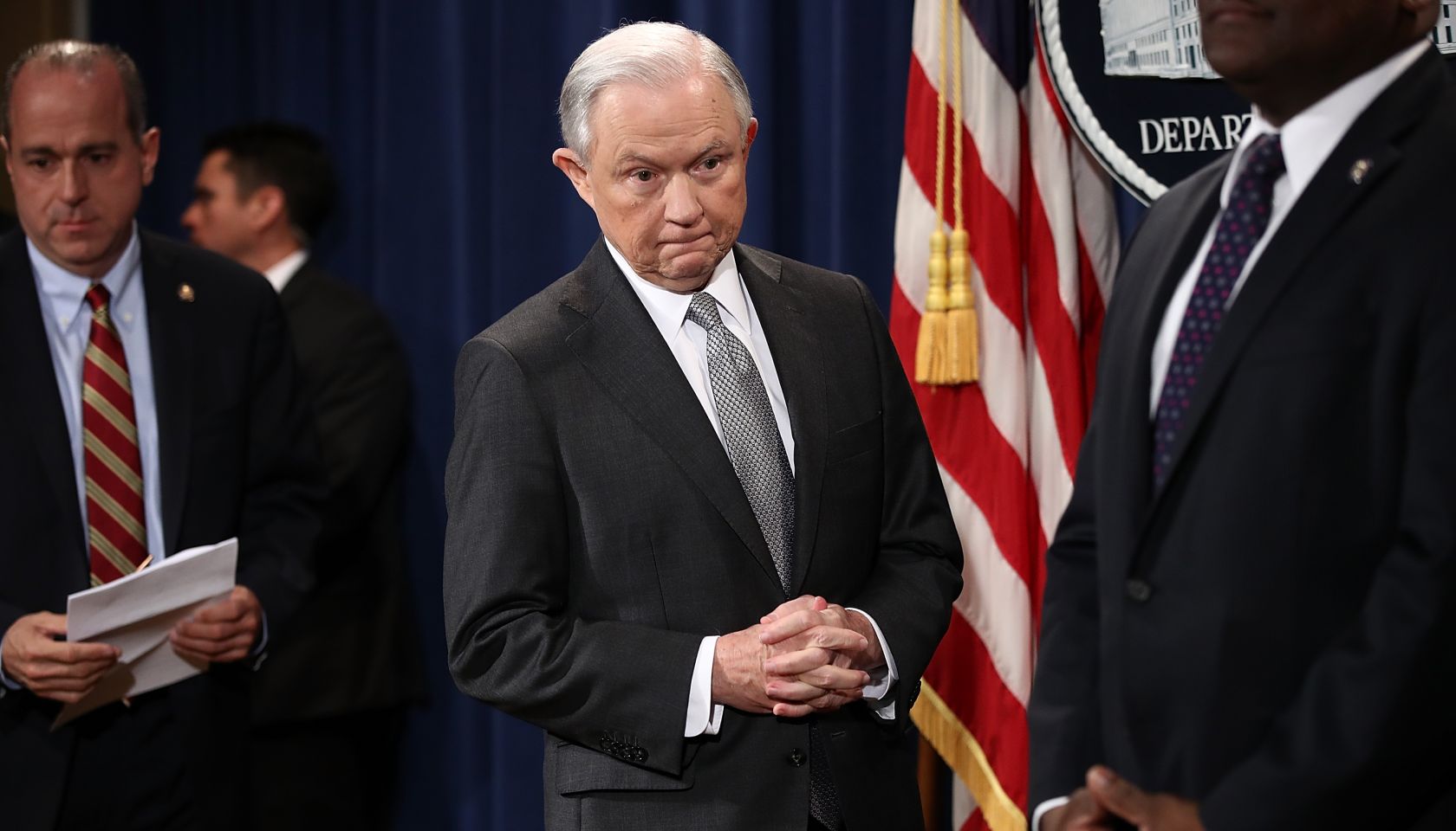 Attorney General Jeff Sessions Receives Award From The Sergeants Benevolent Association of New York City