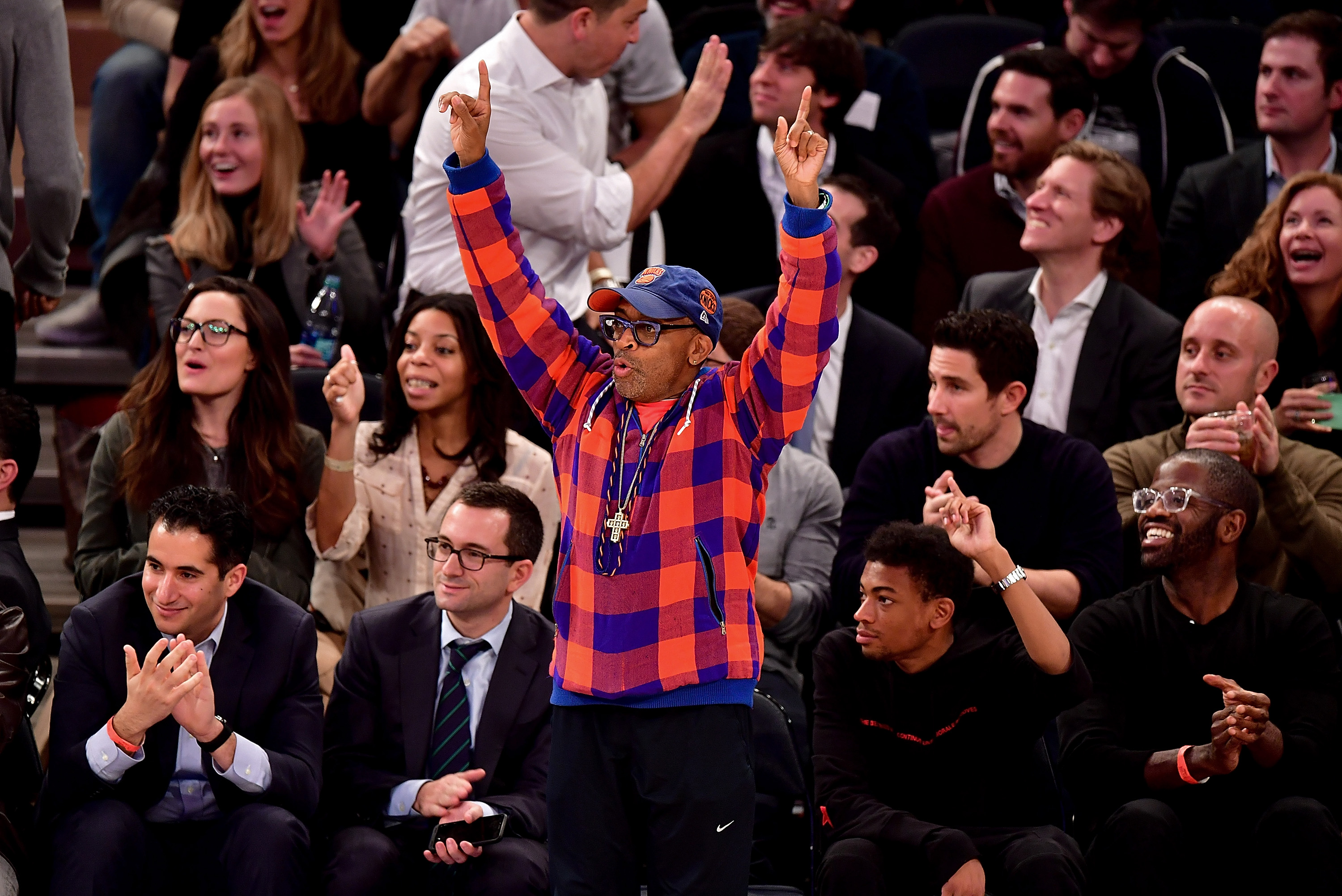 Celebrities Attend Los Angeles Clippers Vs. New York Knicks - February 08, 2017