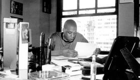 Jay Z Looks Over Some Documents