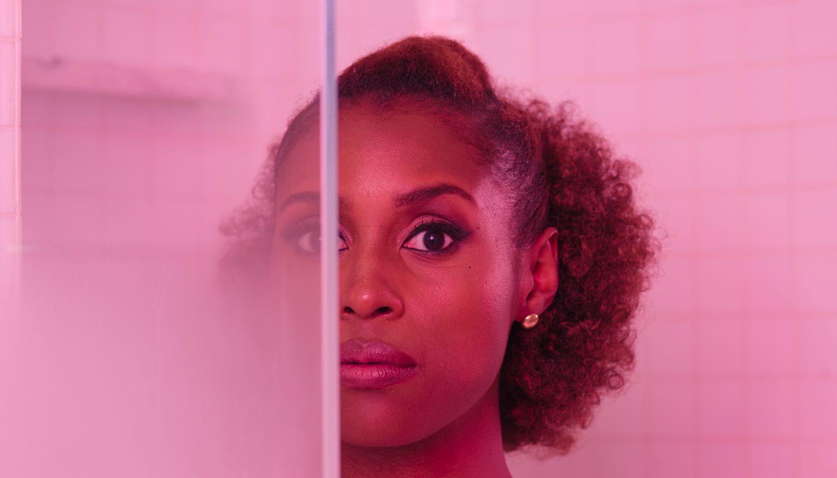 Actress Issa Rae...