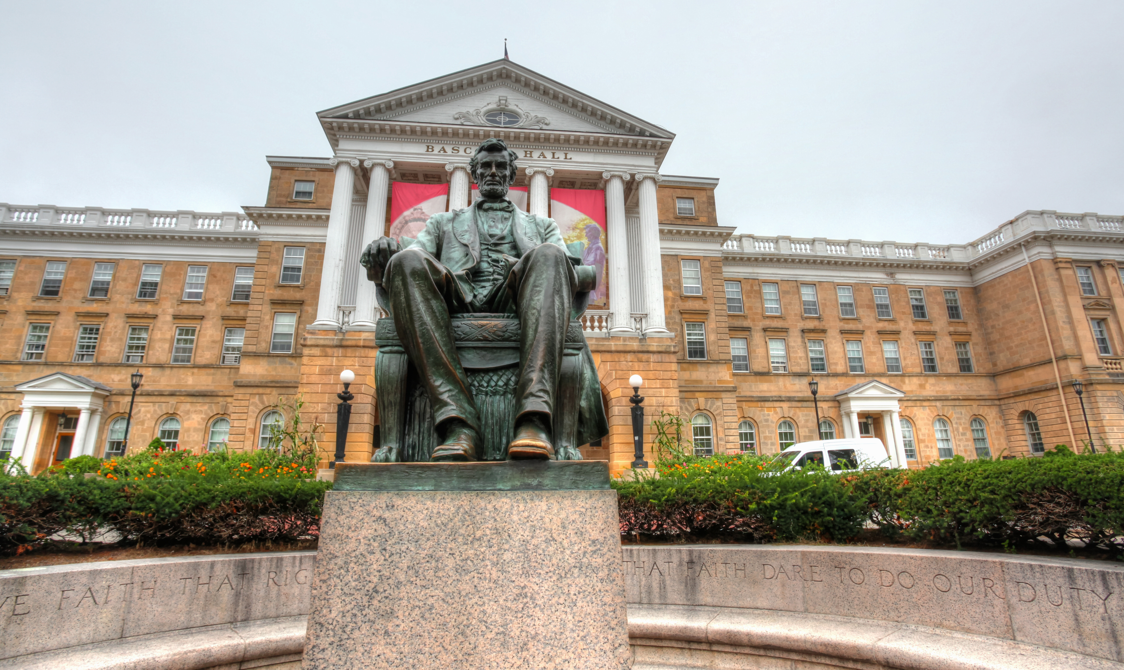 Abraham Lincoln Statue on Bascom Hill, UW-Madison