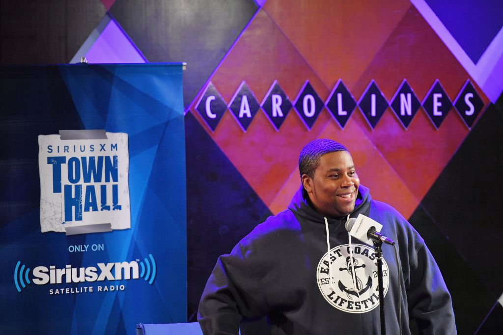 Actor And Comedian Kevin Hart Interviewed By Kenan Thompson For SiriusXM's 'Town Hall' Series