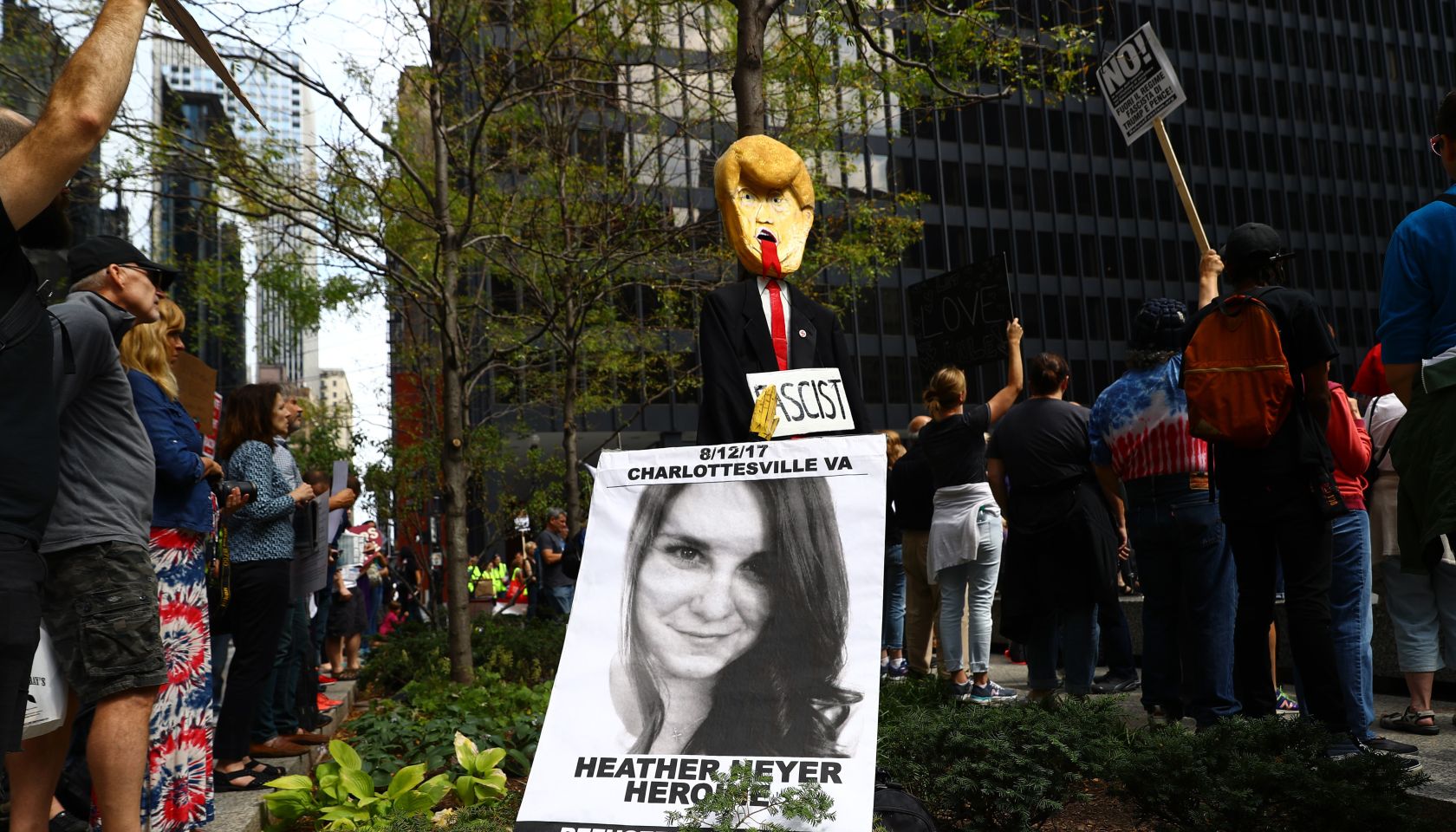 Protest Against Racism and Hate in Chicago