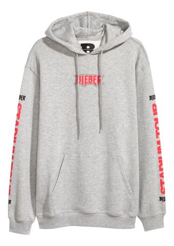 JUSTIN BIEBER MERCH x H&M