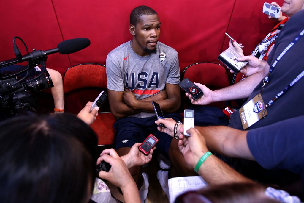 USA Basketball Men's National Team Practice