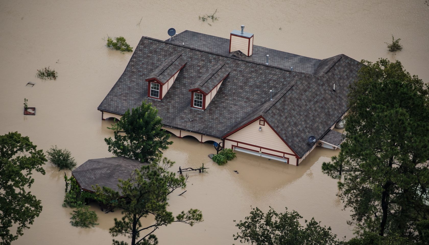 Flooding in Houston From Hurricane Harvey
