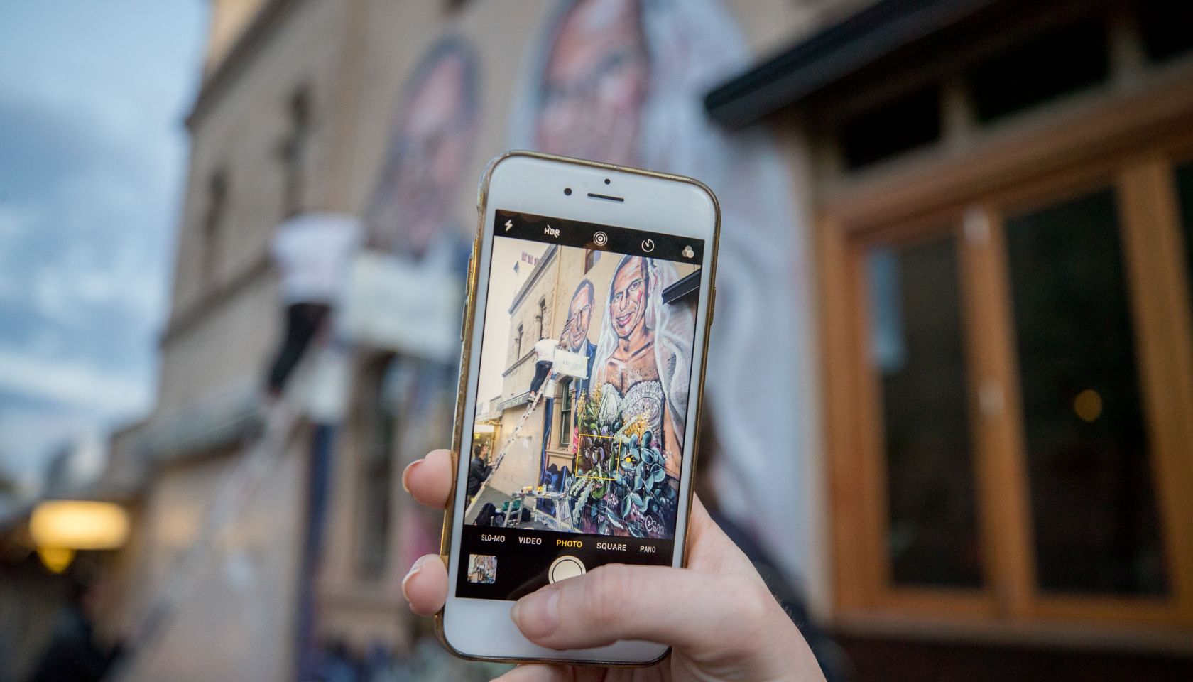 Mural Of Tony Abbott Marrying Himself Goes Up In Support Of Marriage Equality