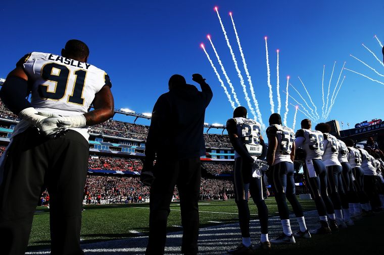 Robert Quinn of the Los Angeles Rams