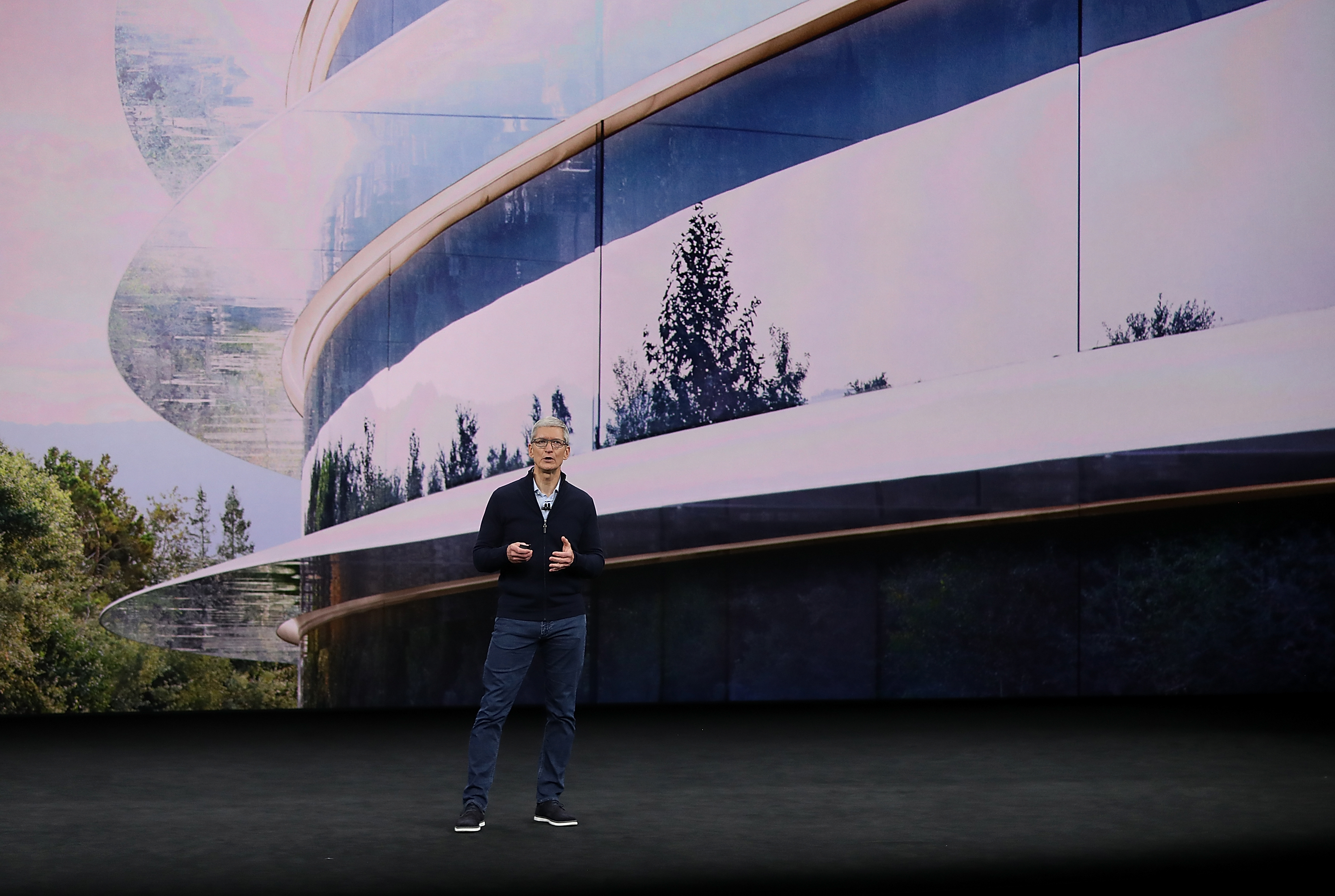Apple Holds Product Launch Event At New Campus In Cupertino