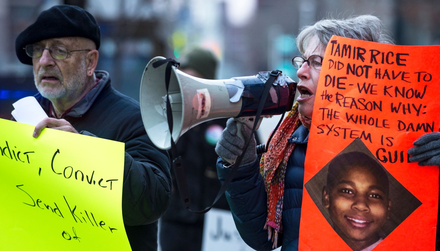 Protesters Gather in Cleveland to Protest Shooting of Tamir Rice