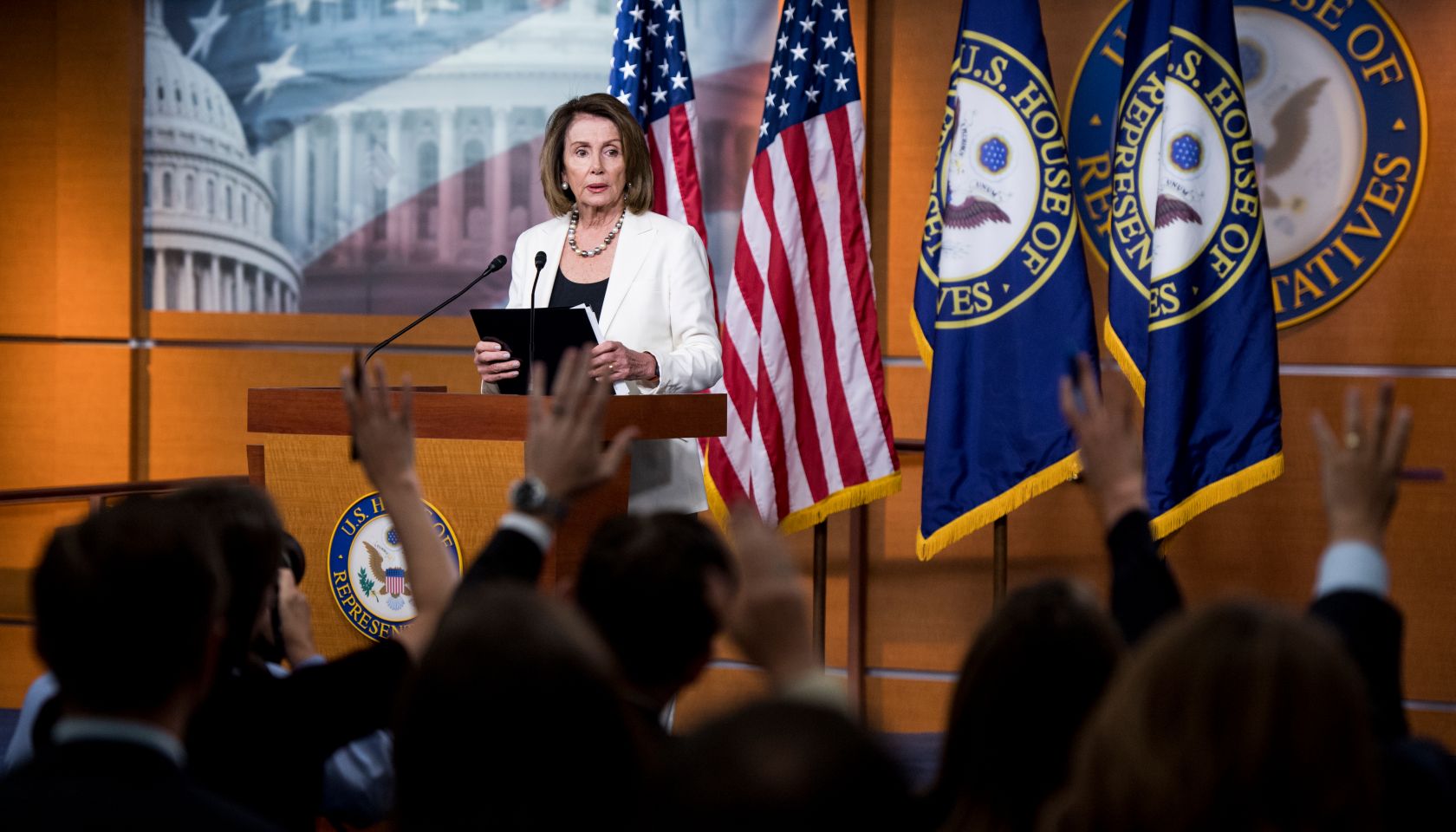 House Minority Leader Nancy Pelosi...