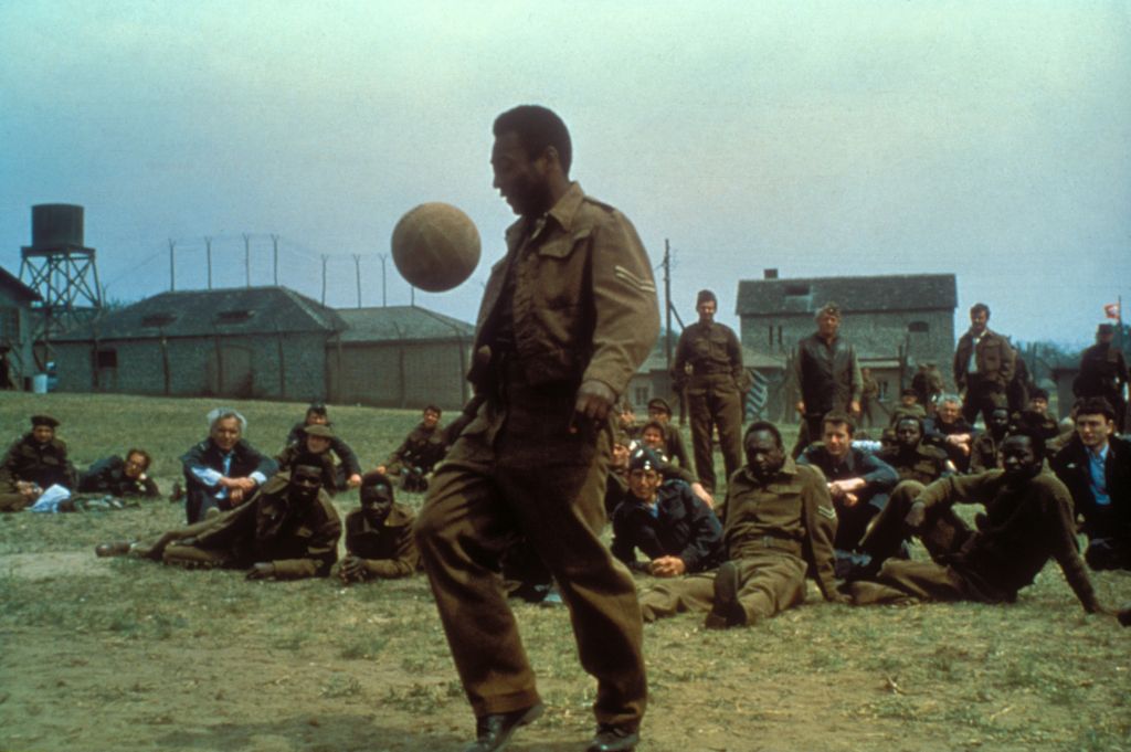 Pelé - Fussballspieler, Brasilien/ i.d. Film 'Flucht oder Sieg'