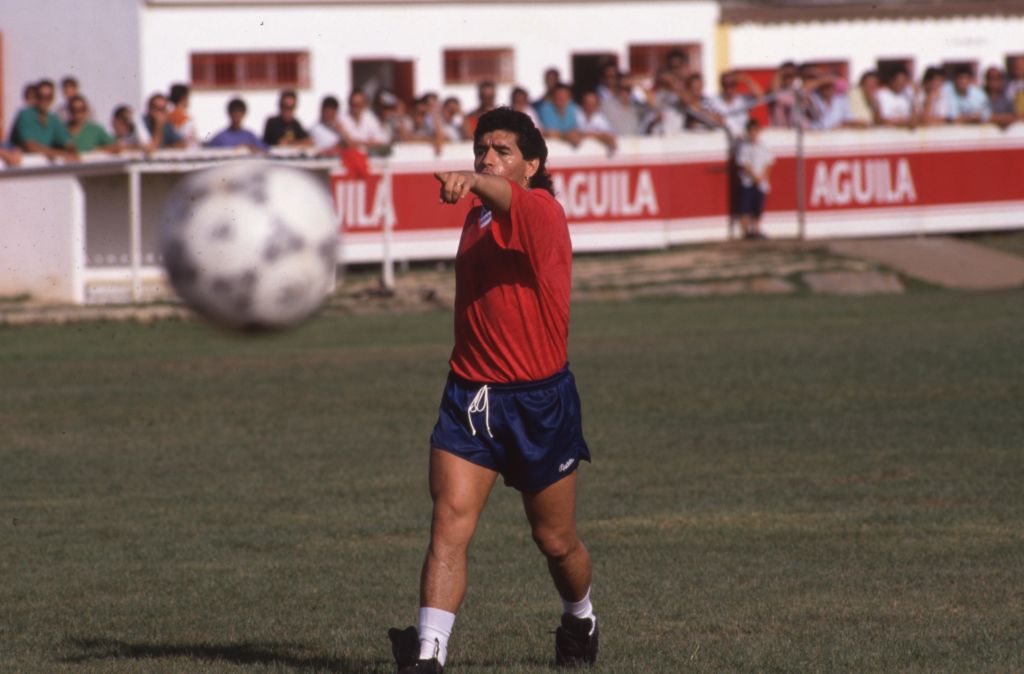 Maradona au FC Séville