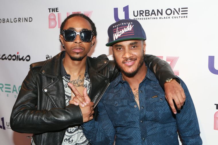 TK Kravitz with KYS D.C.'s DJ Quicksilva