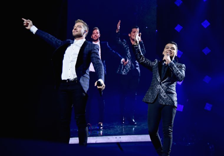 David Bisbal and Christian Nodal