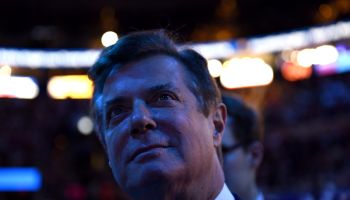 CLEVELAND, OH - JULY 21: Trump campaign manager Paul Manafort l