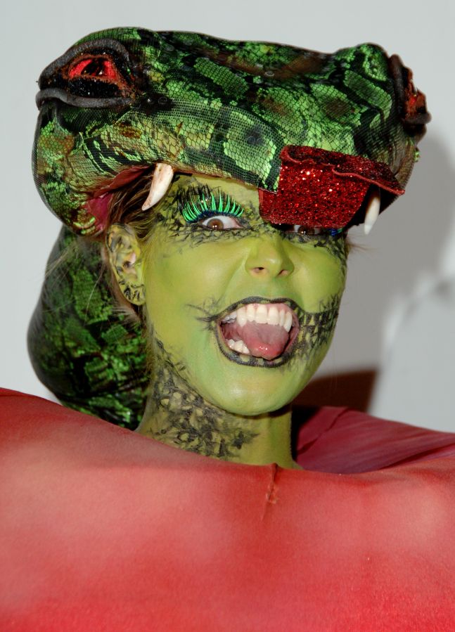 7th Annual Heidi Klum Halloween Party, Sponsored by M&M's Dark Chocolate - Arrivals