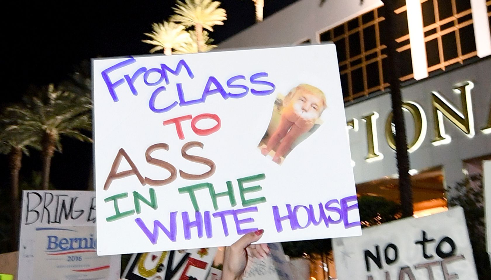 Anti-Trump Protesters Continue To Demonstrate Across The Country