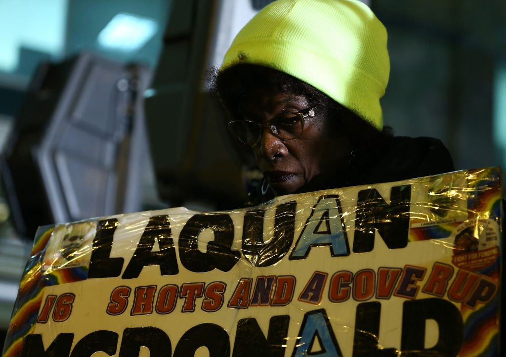 Protest against police violence in Chicago