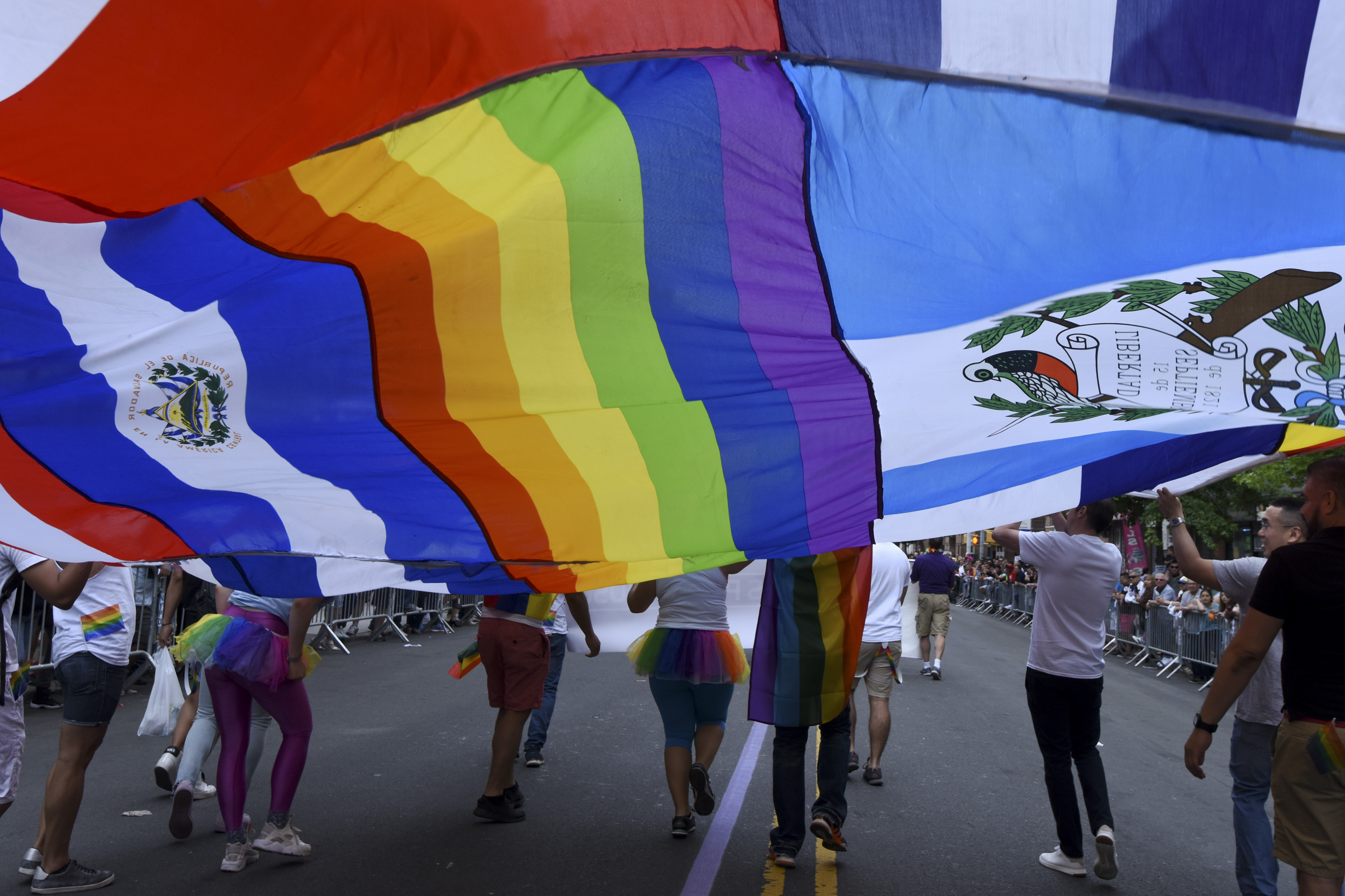 LGBT Community Celebrate 25 years of the Queens Pride Parade