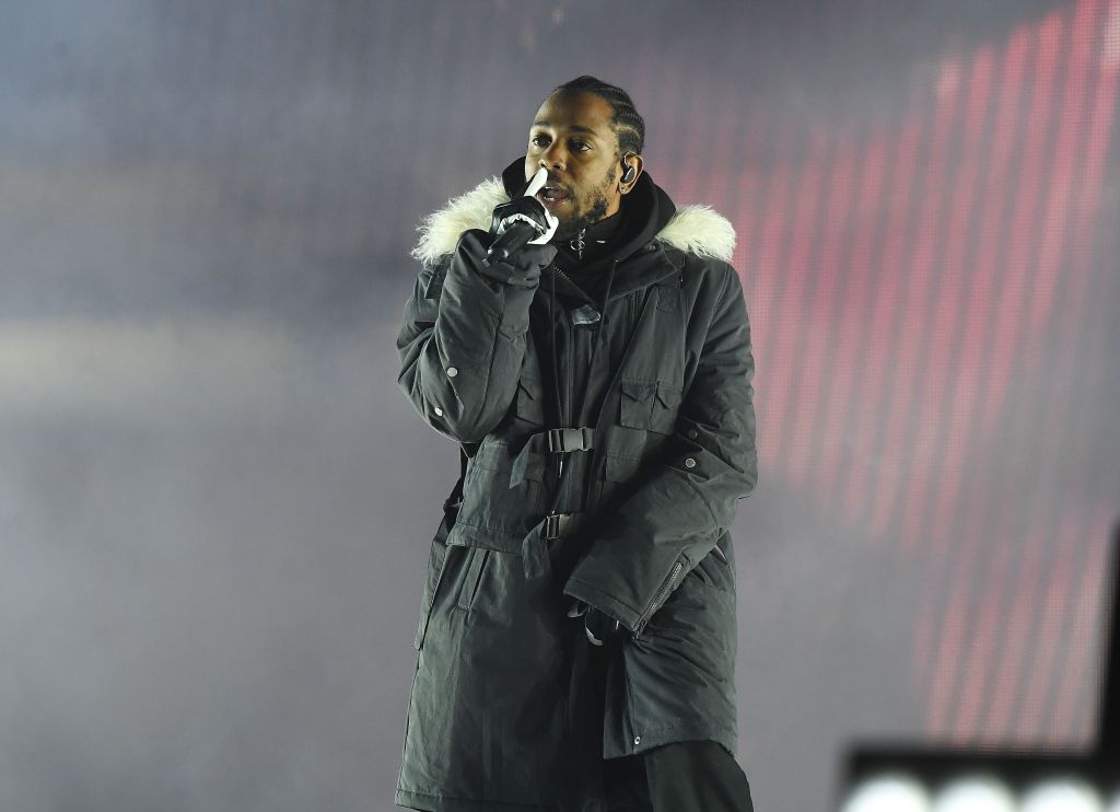 Kendrick Lamar Performs During Half Time For The 2018 College Football Playoff National Championship Game