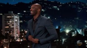 Kobe Bryant during an appearance on ABC's Jimmy Kimmel Live!'