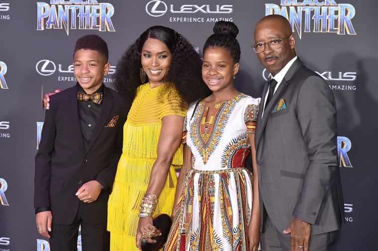 Slater Vance, Angela Bassett, Bronwyn Vance, and Courtney B. Vance