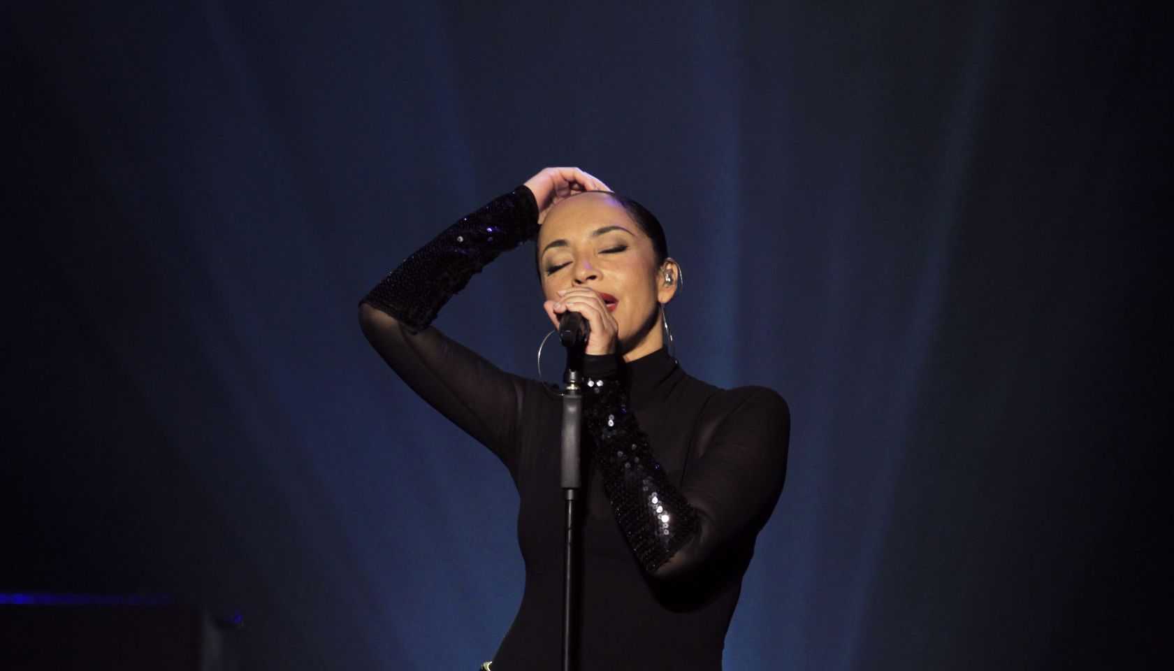 Adu, Sade - Singer, Soul/R&B, UK/Nigeria - performing in Cologne, Germany, Lanxess Arena (Koelnarena)