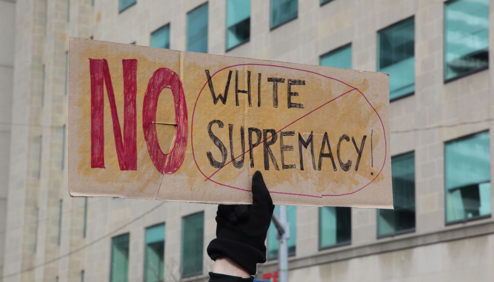 Protest against Islamophobia and President Trump's travel ban on Muslims