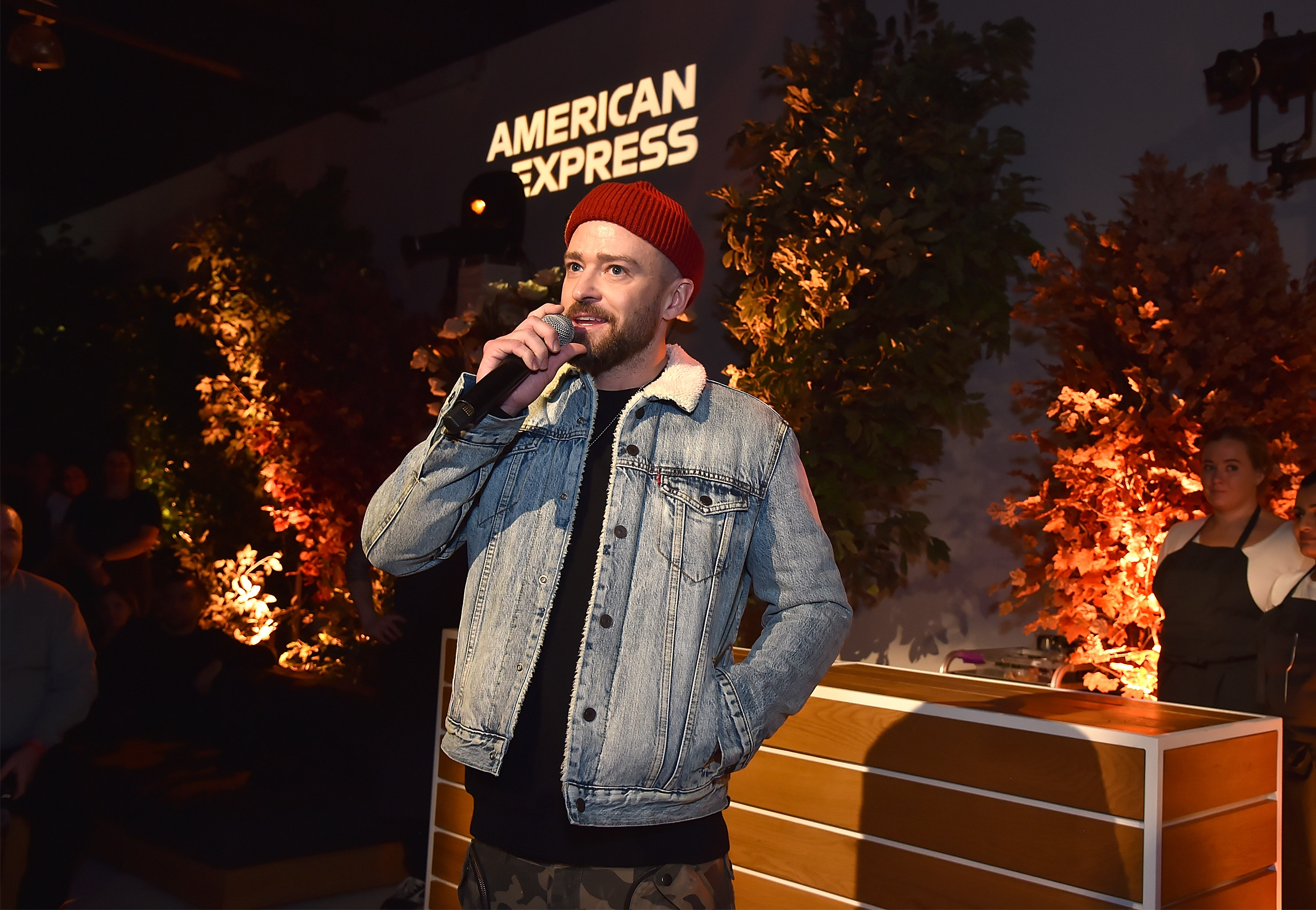American Express x Justin Timberlake 'Man Of The Woods' Listening Session at Clarkson Square
