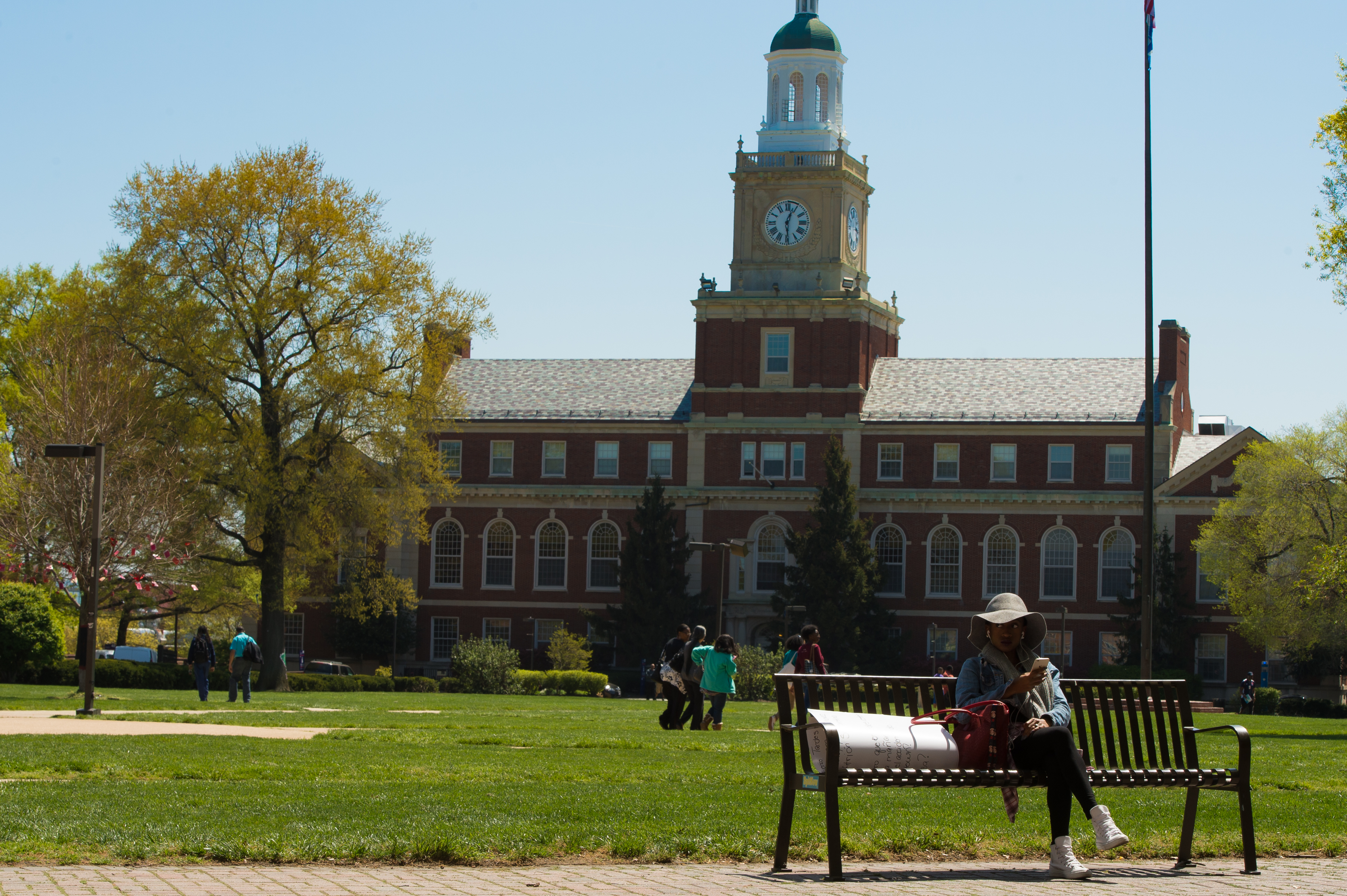 WASHINGTON, DC - APRIL 15: Howard University is a federally ch