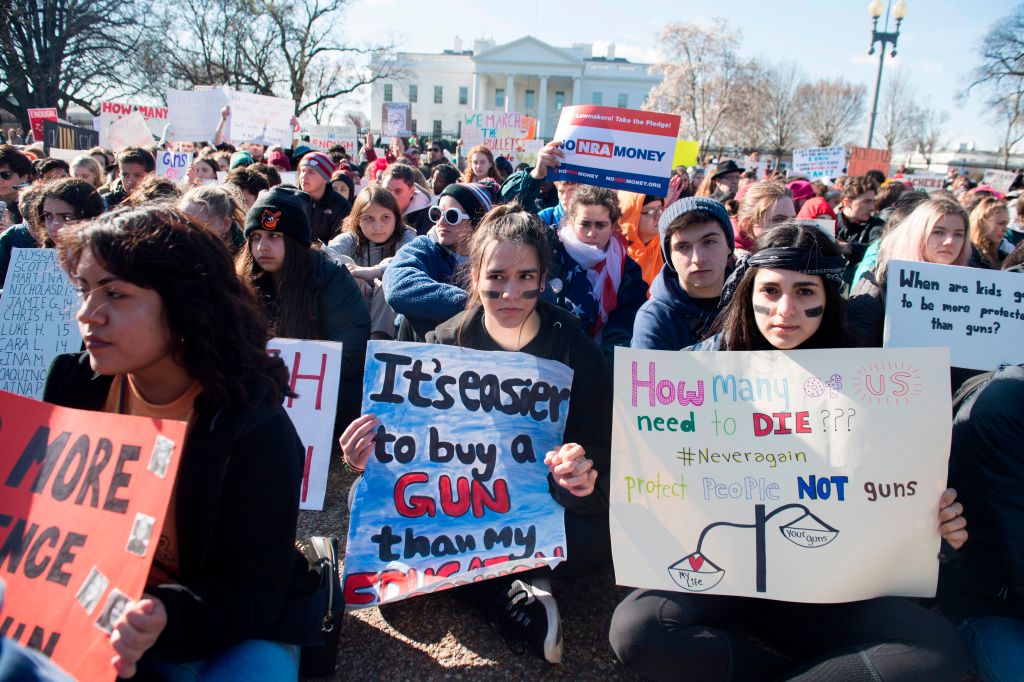 US-POLITICS-GUNS-SCHOOLS-PROTEST