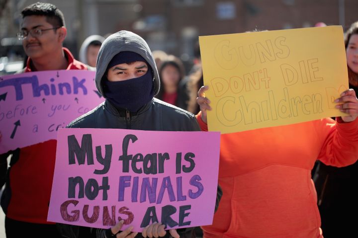 Across U.S., Students Walk Out Of Schools To Address School Safety And Gun Violence