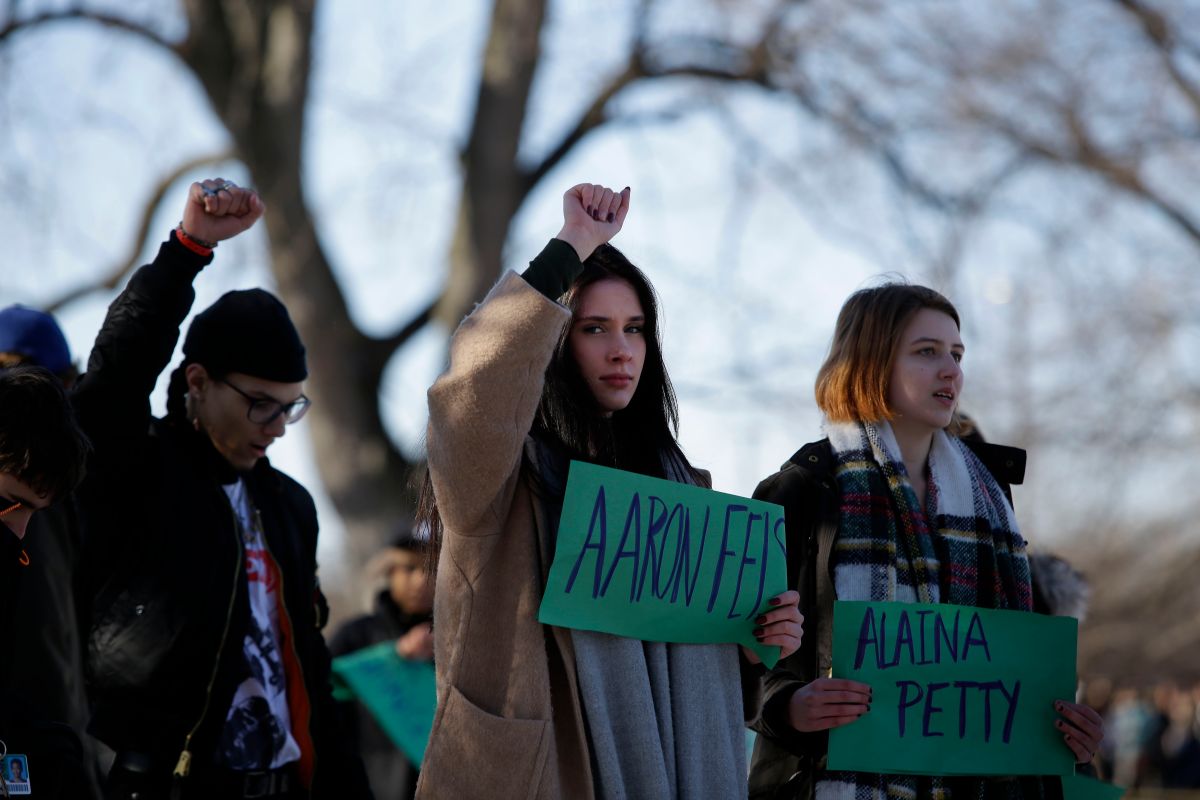 US-POLITICS-GUNS-SCHOOLS-PROTEST