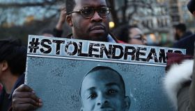 Vigil And Rally Held For Stephon Clark In NYC On 50th Anniversary Of MLK's Assassination