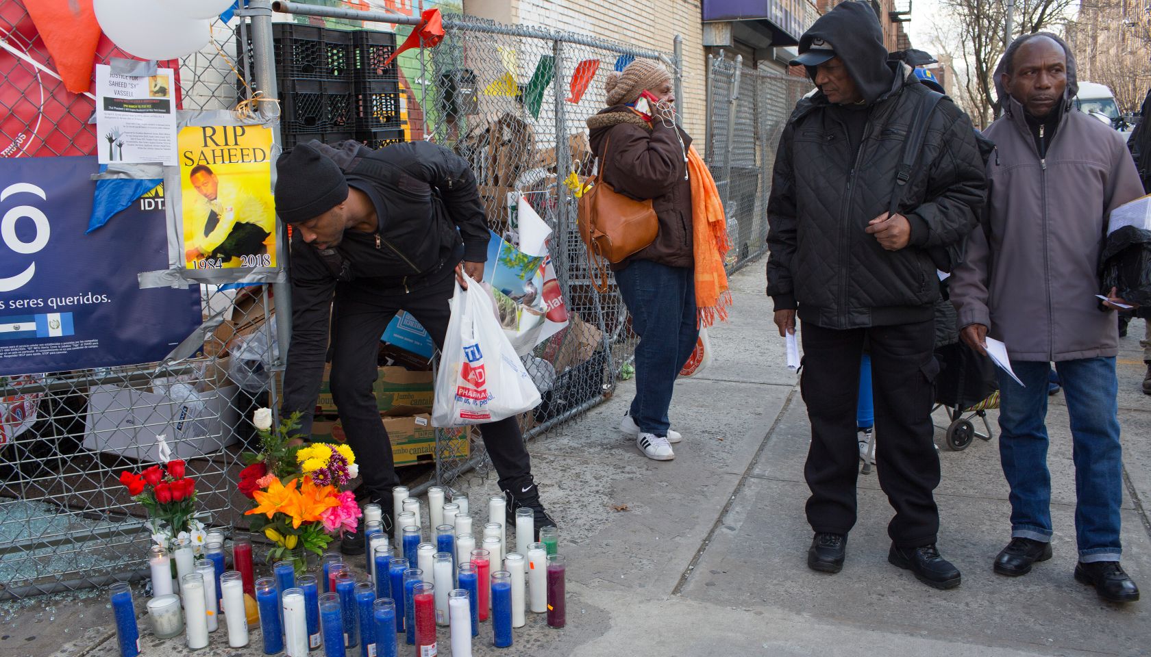 Site of Saheed Vassell's killing by police