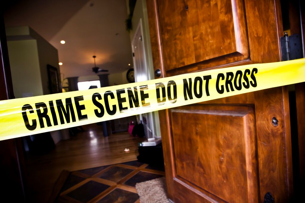 Crime Scene at Residential Home