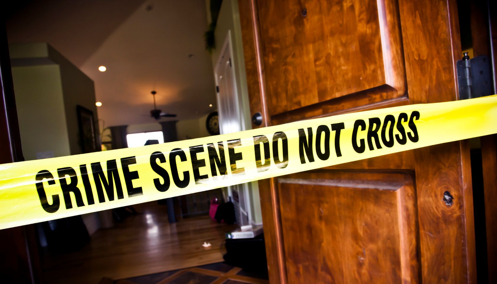Crime Scene at Residential Home