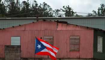 Lin-Manuel Miranda Visits Vega Alta, Puerto Rico To Discuss Hurricane Relief Efforts