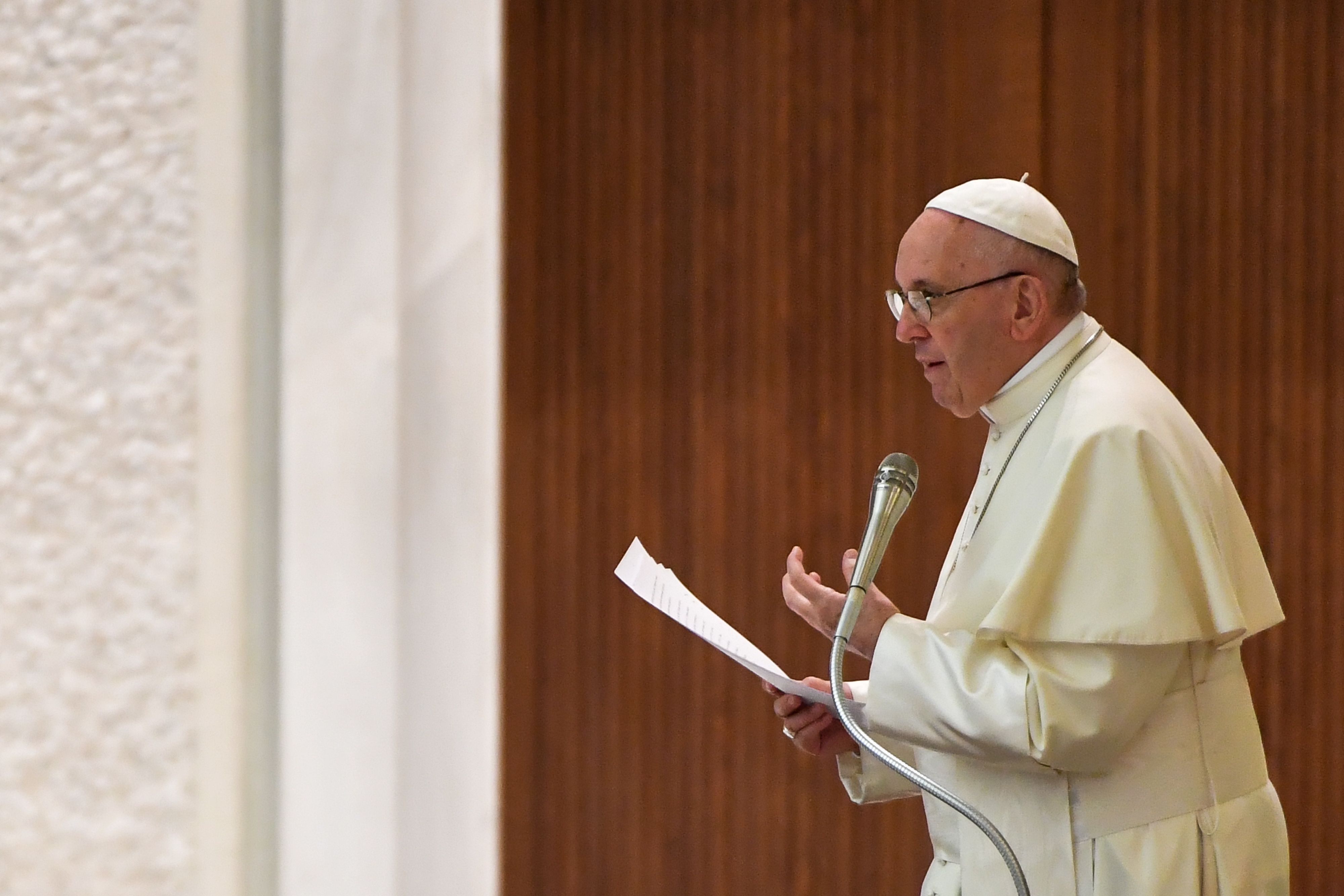 VATICAN-POPE-AUDIENCE