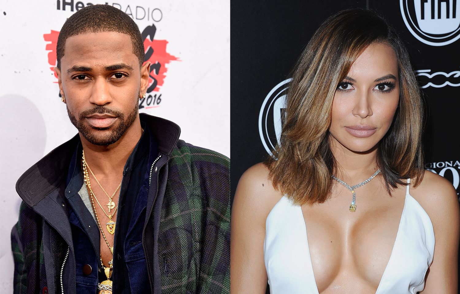 Naya Rivera and Big Sean