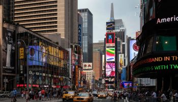 Illuminated advertising, Times Square, Midtown Manhattan, New York, USA