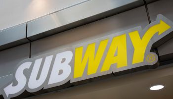 Sign For Sandwich Brand Subway
