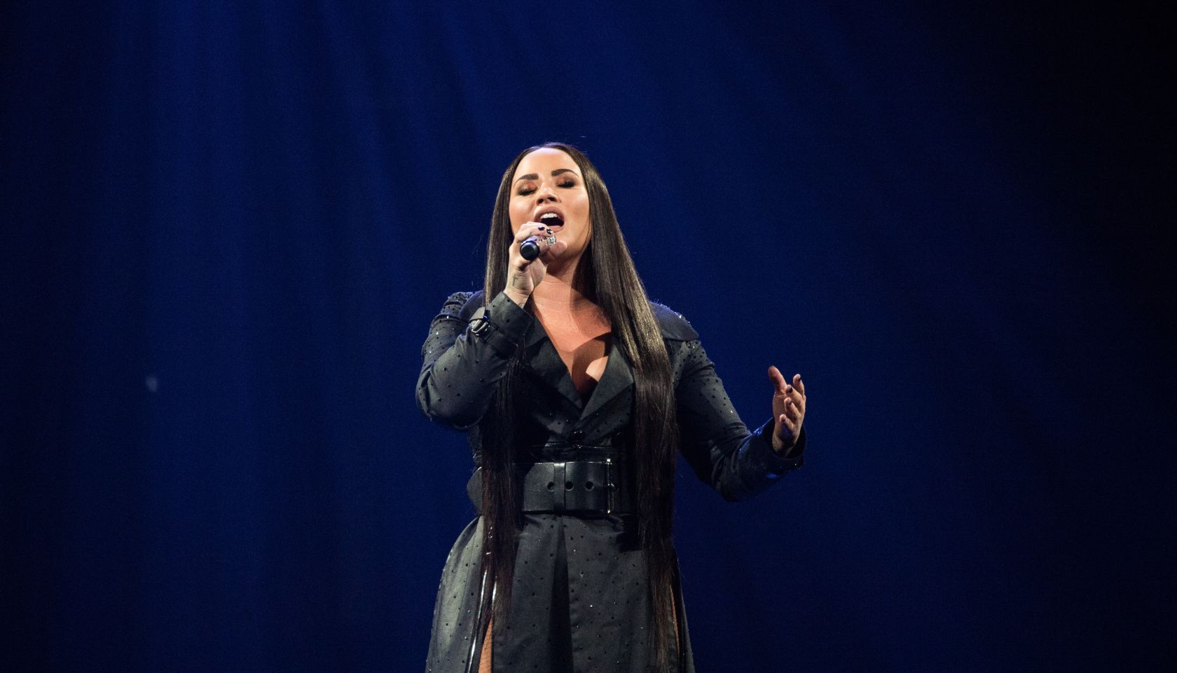 Demi Lovato Performs At Birmingham Arena