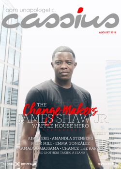 august 2018 cover- james shaw