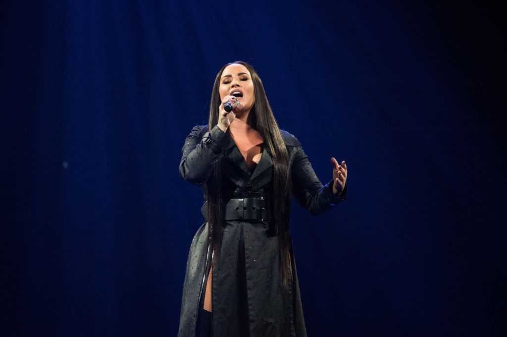 Demi Lovato Performs At Birmingham Arena
