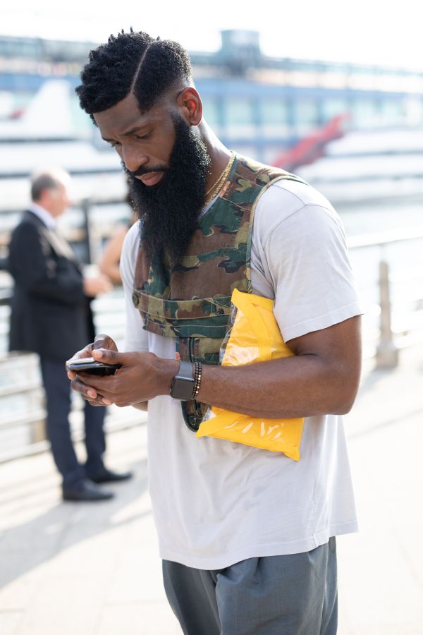Street Style - New York Fashion Week September 2018 - Day 2